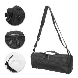 Piccolo bolsa para transportar flauta e estojo, suporte de armazenamento conveniente, instrumento musical, guitarra - Image 1