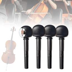 Atualizado Violoncelo acústico rolou cabeça, Tuning Pegs, Finetune Eays, Tuning Acessórios, 4 tamanhos, 4pcs, 4pcs, 3 pcs - Image 3