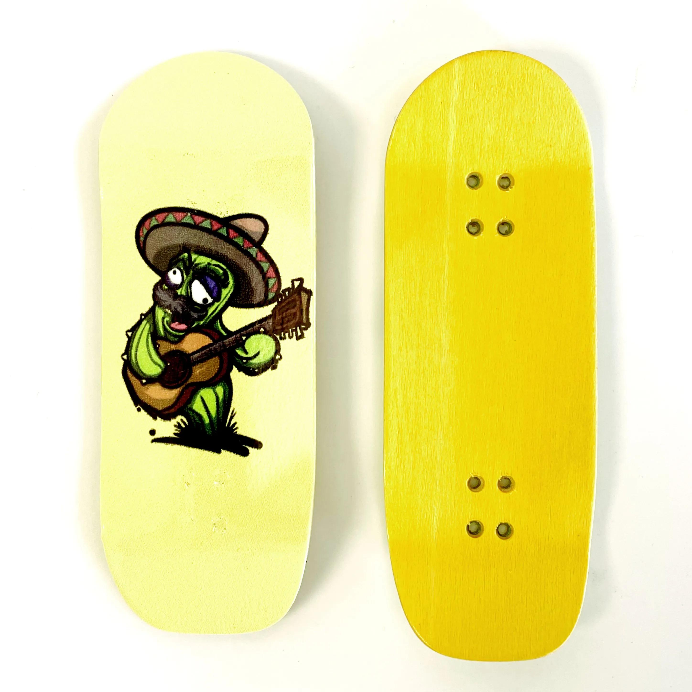 Plataforma de dedo de 35 mm, nova forma com gráfico de desgaste real para skate de dedo profissional - Image 1