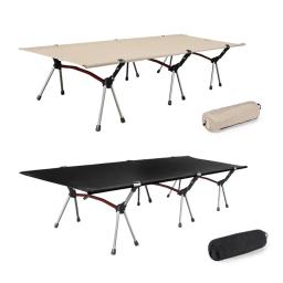 Ultraleve portátil dobrável Camping Bed, alta e baixa, dupla utilização, ao ar livre praia viagem tenda, tenda dormir, Berços de pesca - Image 1