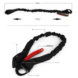 Tactical Sling Corda de Segurança Ajustável, colhedores ao ar livre, cinta multifunções, cinto de nylon, caça Survival Kit, Rescue Sling, 55cm - Image 6