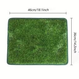 Lavável e reutilizável Pet Lawn Mat, Cão artificial urina Mat, Dog Litter Produtos, 1pc - Image 5