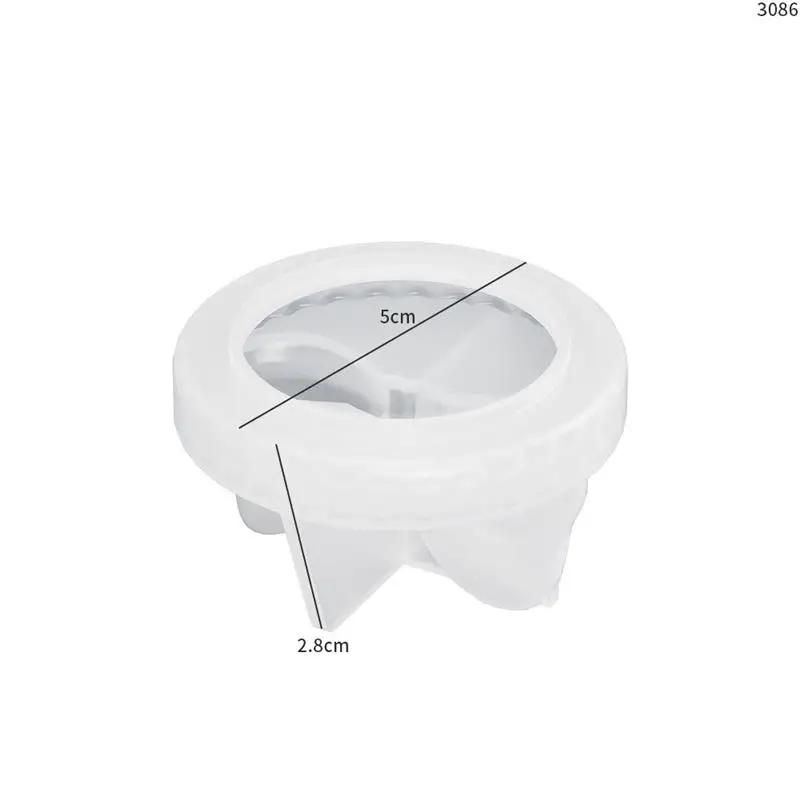 Mini Arco Organizador Molde, Gesso Cimento Epóxi Resina, Empilhamento Multi-Camada para Jóias DIY, Anel Caixa De Armazenamento, Molde De Silicone - Image 1