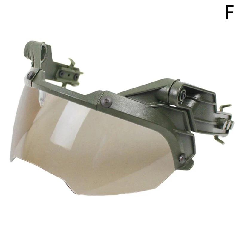 Óculos táticos ajustáveis Flip Capacete, Airsoft Paintball, Capacete RÁPIDO, À prova de vento, Anti Fog, CS Wargame Protection Goggles - Image 1