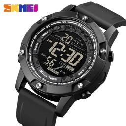 Skmei-profissional natação impermeável digital esportes relógio, luz LED, contagem regressiva, cronômetro, relógios de pulso, relógio, 10Bar - Image 1