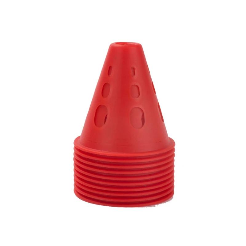 Esportes marcador pilha 1/10 pçs oco à prova de vento roller patinação pile skate marcação formação estrada cone patinação pós futebol rugby - Image 1