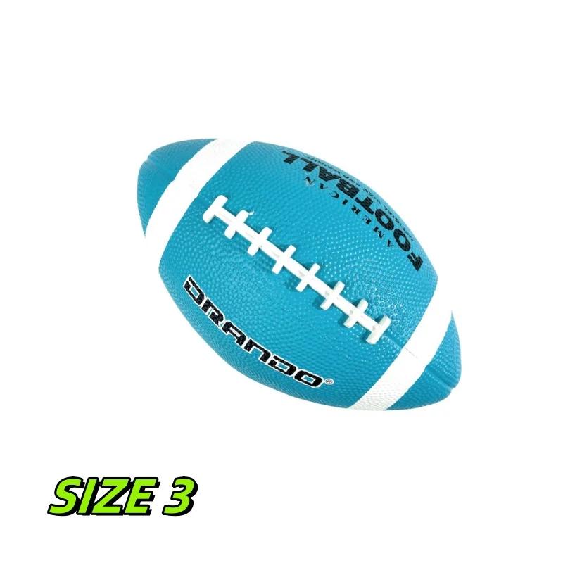 Bola de rugby americano para crianças, bola de borracha, futebol precoce, treinamento precoce, playground ao ar livre, juventude precoce - Image 1