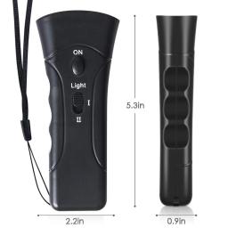 LED ultra-sônico Anti-Bark Agressivo Dog Repeller, Pet Repeller, latindo rolha, dissuasor, trem, 2 em 1, cabeça dupla, parar bark dissuasores - Image 6