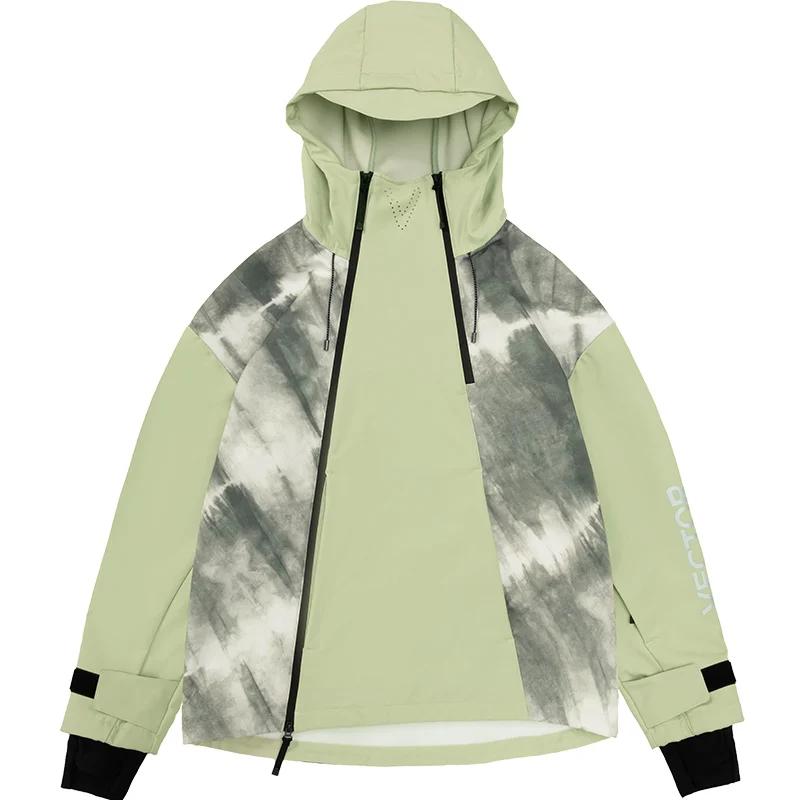 VECTOR Homens e Mulheres Splicing Esqui Top À Prova D 'Água À Prova de Vento Quente Durável Interior e Ao Ar Livre Jaqueta de Snowboard - Image 1