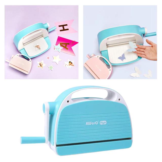 Kit de Máquina de Embossing para Artesanato: Crie Cartões e Decore Álbuns de Fotos com Facilidade