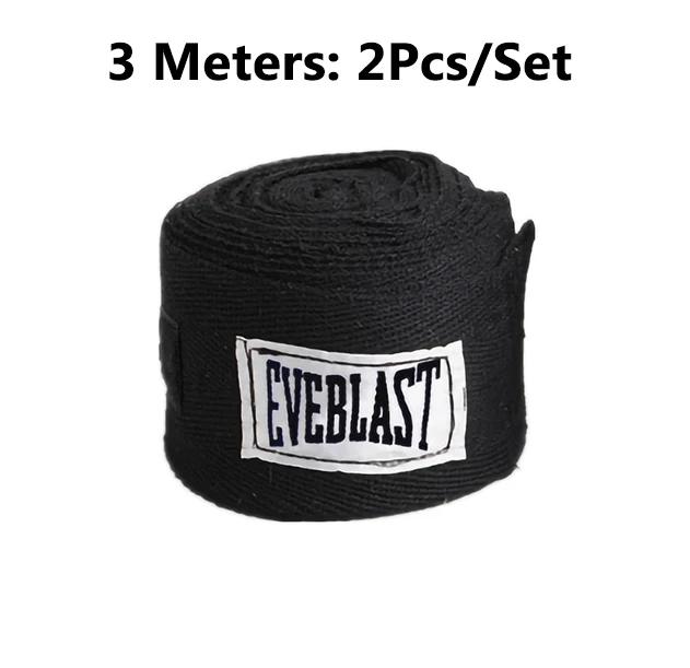Bandagem De Boxe De Algodão, Envoltórios De Mão, Correias Esportivas, Suporte De Pulso Para Kickboxing, Muay Thai, Protetor De Mão MMA, 3 m, 5m - Image 1