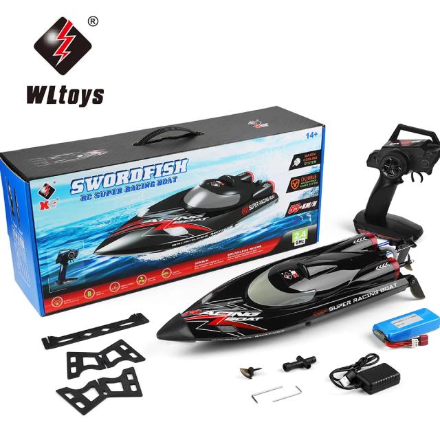 Wltoys WL916 Barco de Corrida RC 55km/h 2.4GHz