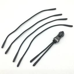 Corda Forma Zipper Extratores, Superfície Anti-Slip, Roupas Saco Acessórios, Alta Qualidade, 10Pcs - Image 2