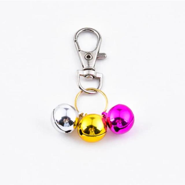 Sino Colorido de Cobre para Pets - Pingente Decorativo e Seguro para Gatos e Cachorros