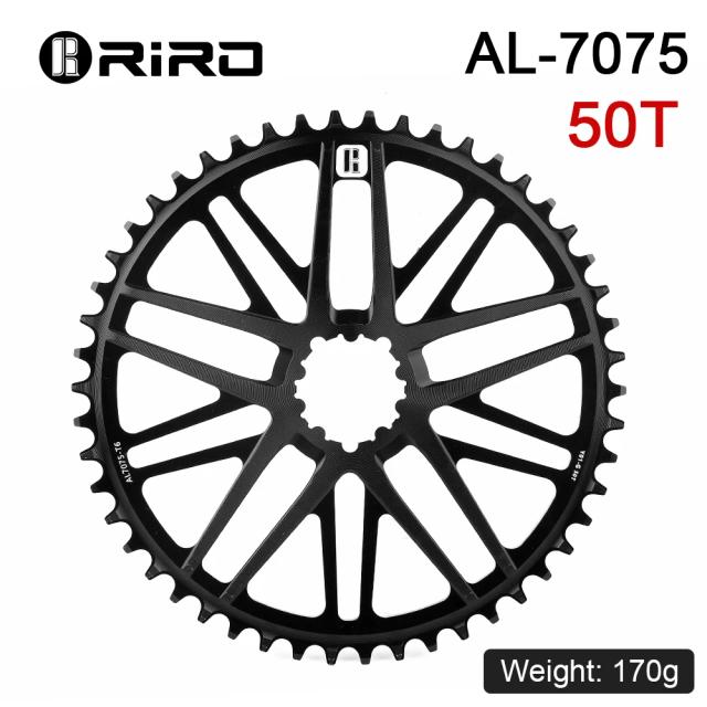 RIRO Manivela de Fibra de Carbono para Bicicleta de Estrada 170mm 10/11/12 Velocidades