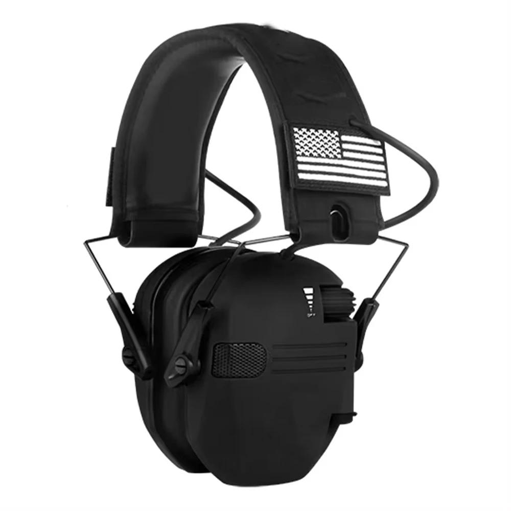 Fones de ouvido eletrônicos para tiro anti-ruído protetor de proteção auditiva caça redução de ruído earmuffs nrr23db - Image 1