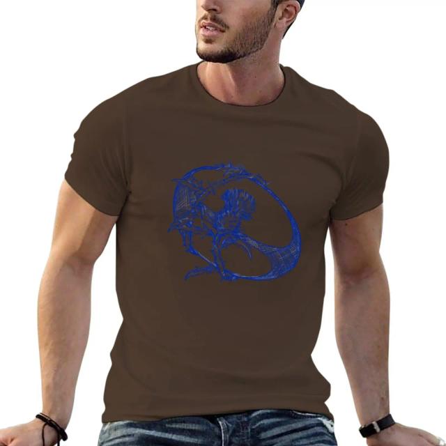 Camiseta Masculina de Rugby Escocesa Preta com Design Engraçado para Meninos - Nova Edição