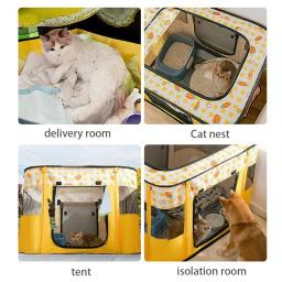 Doce Cozy Sweet Bed Confortável Cat Tent, Sala de entrega, Cachorro, Gatinho, Dobrar, Suprimentos - Image 6