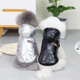 Casaco de inverno impermeável para animais de estimação, roupas para cães, casaco de cachorro quente, roupas chihuahua, moletons para cães pequenos e médios - Image 2