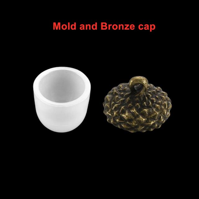 Moldes de Resina Epóxi UV para Cristais: Formas de Silicone para Pingentes de Colar e Joias Artesanais, 1 Peça