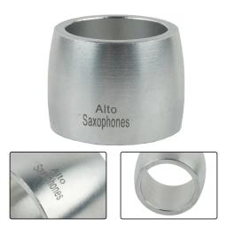 1pc saxofone bocal ligadura reed clipe braçadeira anel de metal para alto sax clarinete 36x26.5mm metal sax braçadeiras acessórios - Image 1