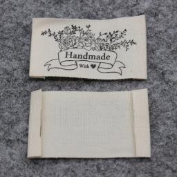 Handmade Pure Cotton Etiqueta, Pano, Saco, Chapéu, Tradefor Crianças Vestuário, DIY Costura Acessórios - Image 6