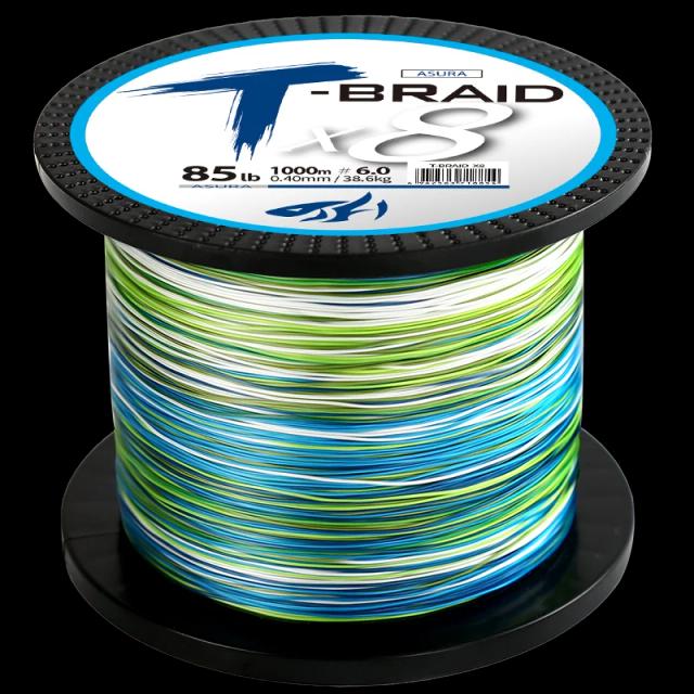 Thornsline Asura Série 8 Fios 1000m/3000m Linha de Pesca Multifilamento PE