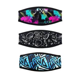 Mergulho e Snorkel Máscara Strap com Bordas Costuradas Impermeáveis Acessórios Esportivos Medida 7.9x3.5 polegadas Durable Scuba Mask Strap - Image 1