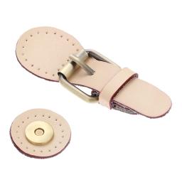 Fivelas Magnéticas para Costura em Couro, Fixadores de Costura para DIY Patchwork Sacos, Hangbag Lock, Acessórios de Hardware, 1 Conjunto - Image 5
