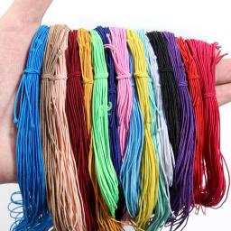Elastic Cord Beading Threads, Stretch String para Fazer Jóias, Cordões de Fabricação de Tecido, Pulseiras DIY, Pulseiras Trançadas Apx, 1mm, 25 jardas - Image 5