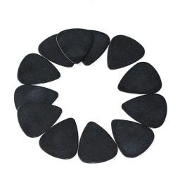 Conjunto de 10 palhetas pretas para violão, acessórios acústicos e musicais, equipamento acústico e musical, 0.5mm - Image 3