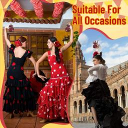 Castanholas Flamenco Espanhol com Cordas, madeira tradicional percussão mão, marrom, 1 par - Image 6
