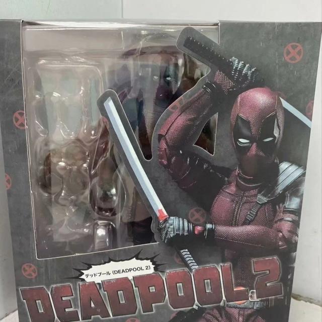 Boneco de Ação Deadpool Shf com Acessórios - Modelos de Coleção de Alta Qualidade para Crianças