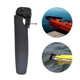Caiaque barco leme direção ajustável pesca traseira sistema de direção da cauda pé sistema de direção controle de direção caiaque acessórios - Image 2