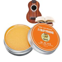 Cera de abelha natural impermeável para violão e violinos, limpador de guitarra e polonês, instrumentos de madeira, óleo Fingerboard, 100ml - Image 1
