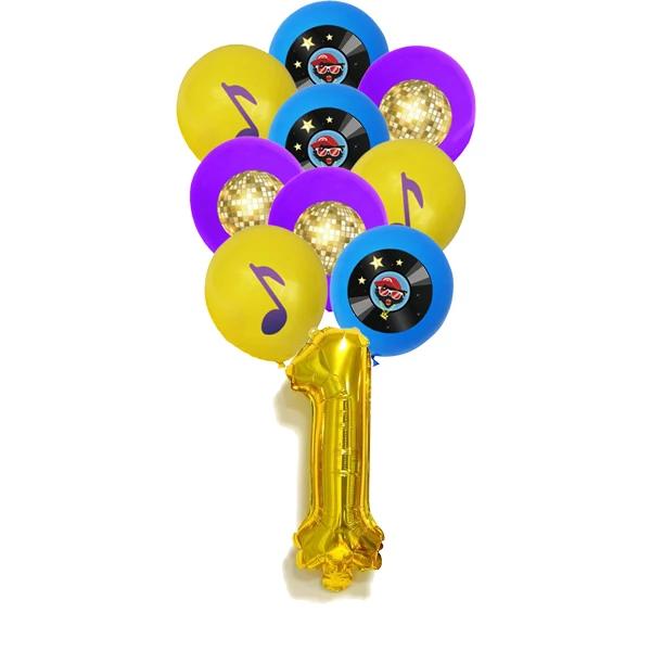Decoração de Aniversário com Tema de Discoteca: Talheres, Pratos, Copos e Balões para Festas Infantis e Chá de Bebê
