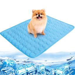 Anti Slip Cooling Mat para Pet, Cobertor lavável para gato e cachorro, Sofá respirável para cachorro, Almofada de treinamento, Suprimentos de cama fria - Image 3