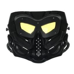 Airsoft-máscara facial tático para paintball, proteção de cabeça cheia, caça, ciclismo, cs, proteção de cabeça - Image 5