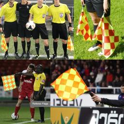 1/2 pçs/set Fair Play jogo de Esportes do Futebol da bandeira bandeiras Linesman árbitro de Futebol Árbitro equipamentos GYH - Image 6
