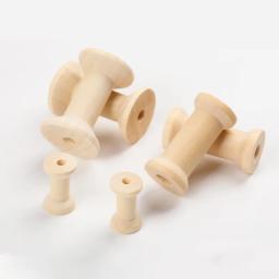 Bobinas De Madeira Natural, Carretéis De Linha Vazios, Fitas De Fio, Fio Carretel Spool, Costurar Acessórios, Ferramentas, Preço de atacado, 200 Pcs, 100 Pcs, 40 Pcs, 20Pcs - Image 4