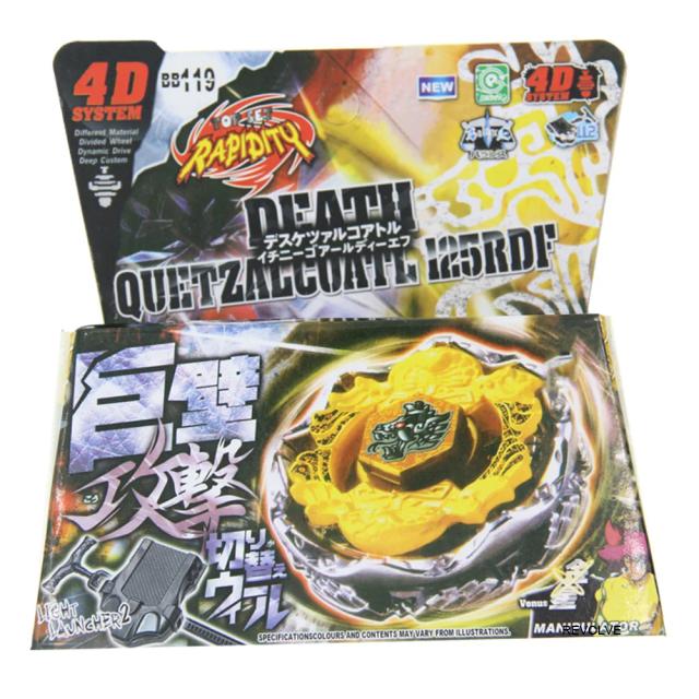 Lançador SPINNING-Metal Quetz370 com Spincord Starter e BB119 4D - Potência e Precisão para Aventura