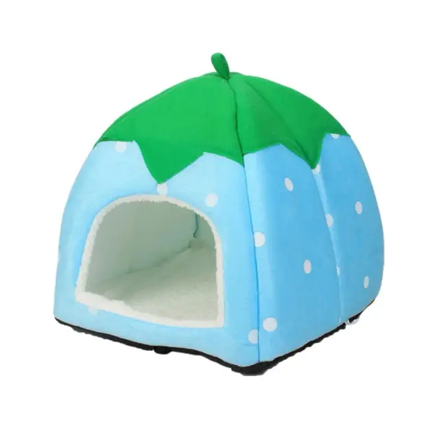 Cama Colorida e Brilhante para Pets: Cabana Aconchegante e Privativa para Hamsters, Cobaias e Coelhos