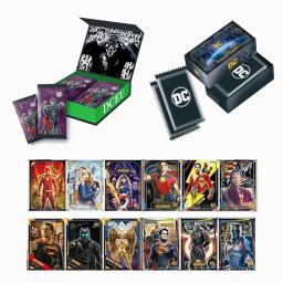 DC Justice League Marvel Cards, Superhero Battle Collection Card, Star Diamond Card, Batman, Superman, Flash, Mulher Maravilha, Toy Gift - Image 1