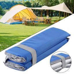 Almofada do assento do piquenique dobrável ao ar livre, esteira de viagem, umidade-prova, piquenique portátil Pad, evitar sujo, caminhadas, pequeno Camping - Image 1