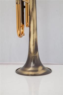 JM-Brass Standard Bb Trumpet Set para estudante, iniciante com estojo rígido, luvas, bocal de 7 C - Image 4