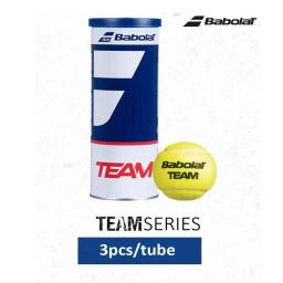 Clássico Original BABOLAT Bola De Tênis 3pcs/tube Ténis Formação EQUIPE Bolas Babolat Borracha Amarela Profissional Unisex Tenis Bola - Image 4