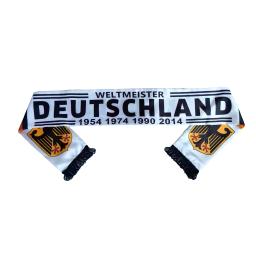 Poliéster impresso esportes cachecol, Bandeira da Alemanha, Fãs Use pescoço urdidura cachecol, Deutschland EUROPAMEISTER - Image 2