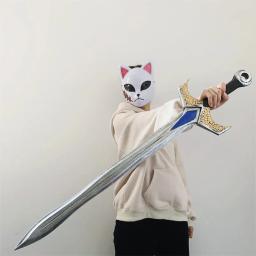 Medieval Sapphire Espada Cosplay Prop, Flying Bird Espada, Roma Antiga Arma Faca, Role Playing Cos, PU Prop, 1:1 - Image 6