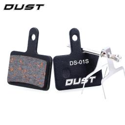 Poeira 1 par de pastilhas de freio a disco hidráulico de bicicleta semi-metal mtb peças de mountain bike para shimano xt xtr m315 sram avid bb5 bb7 e1 e3 - Image 3