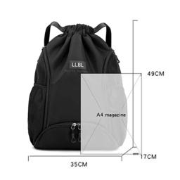 Esportes mochila de viagem dos homens bolsa basquete treinamento futebol cordão grande ombro masculino bolsas ginásio feminino - Image 2